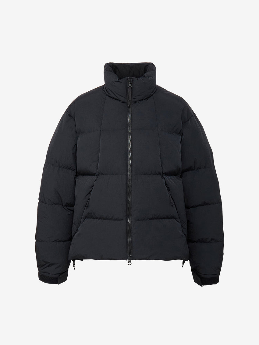 Dope Dyed Ripple Nylon Down Jacket