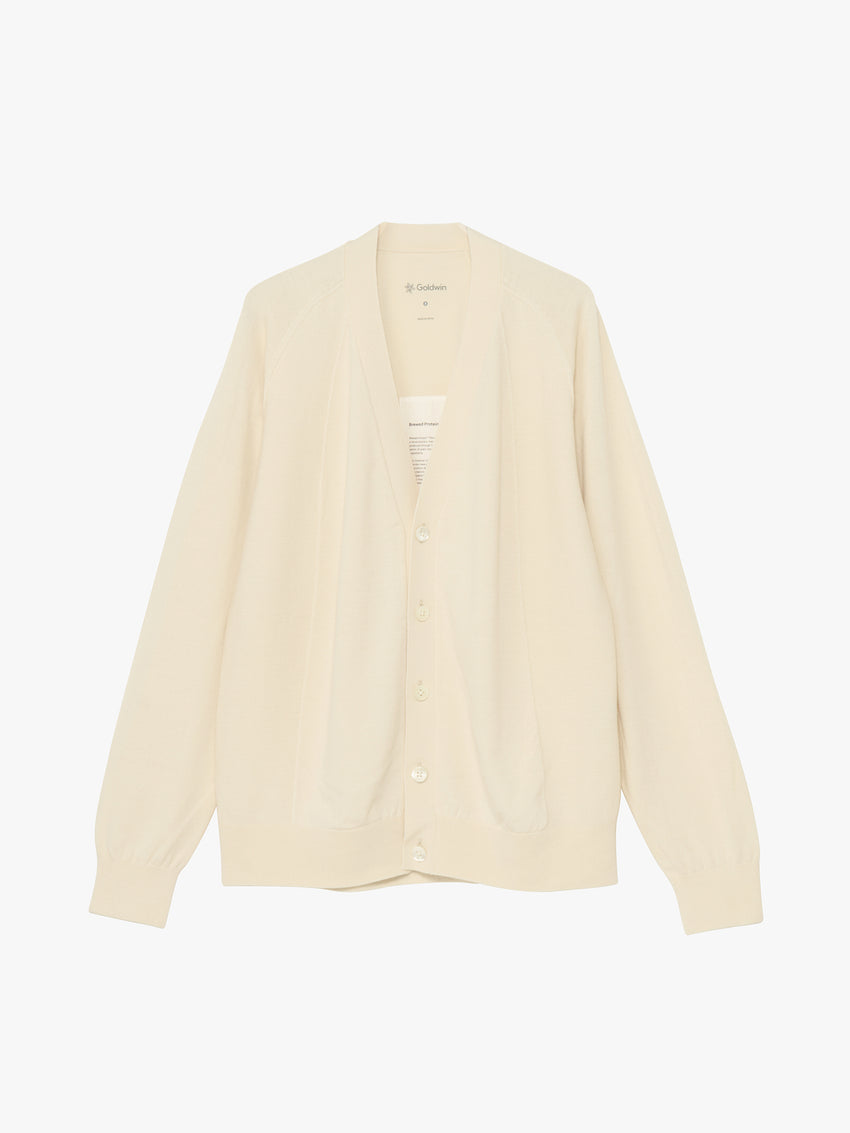 Wool x Brewed Protein Wholegarment Cardigan