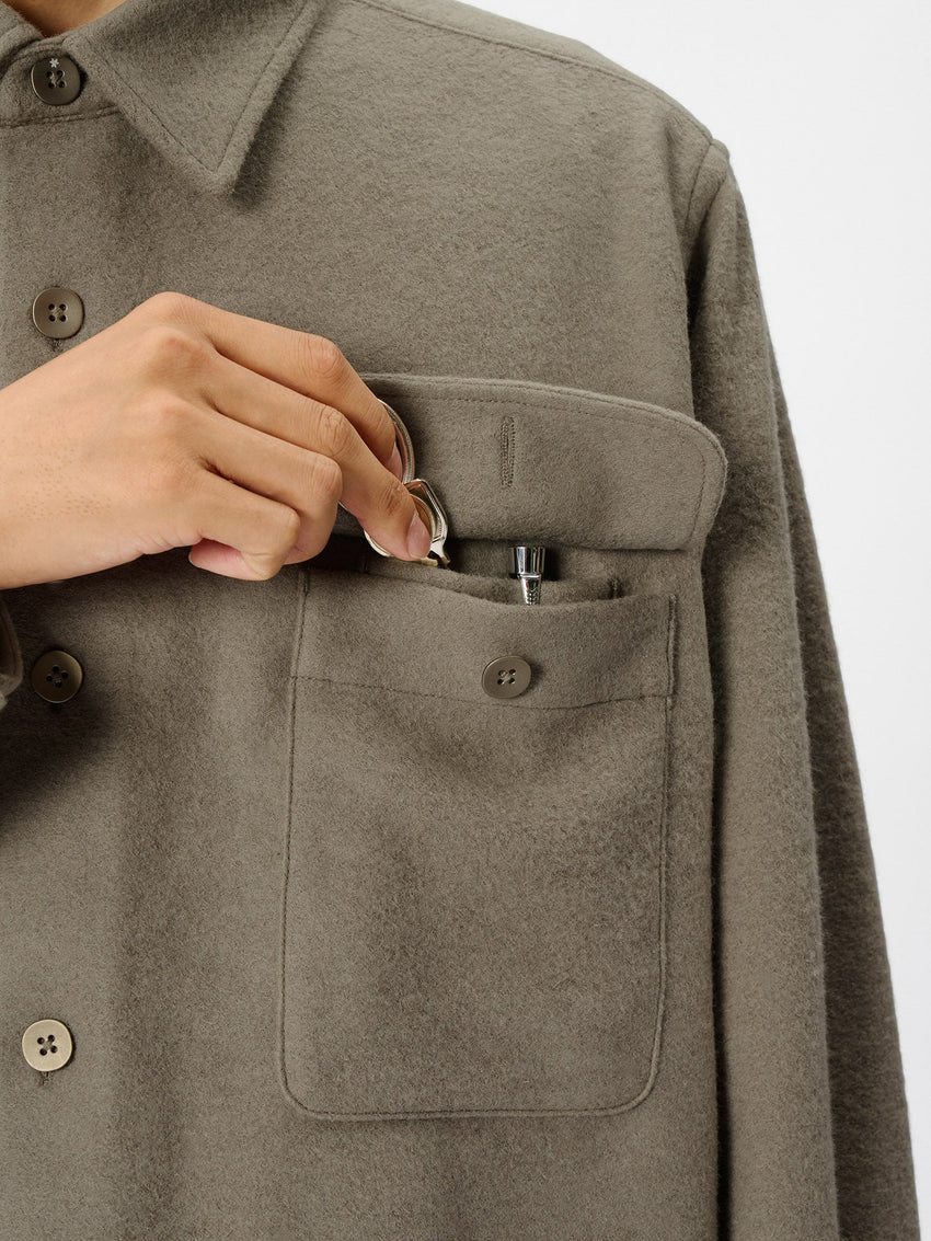 Wool Jersey Coptis Shirt