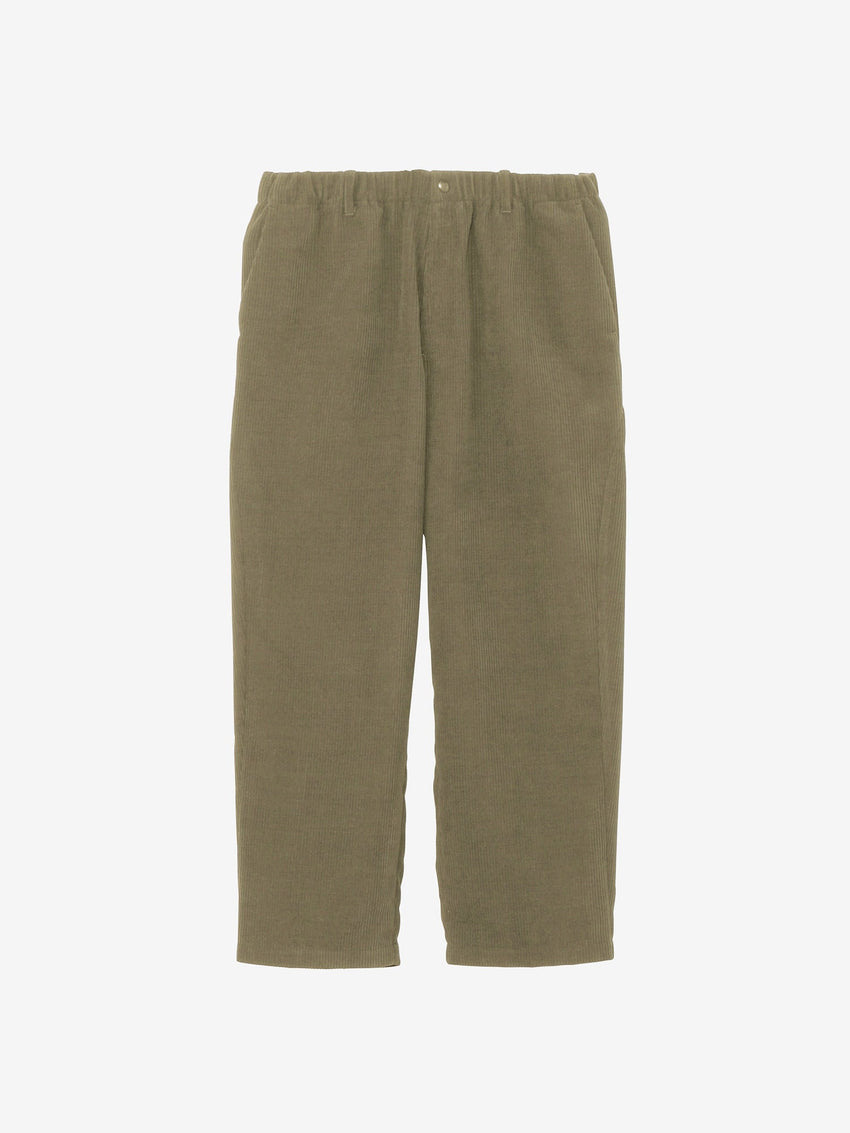 Fine Wale Corduroy Straight Pants