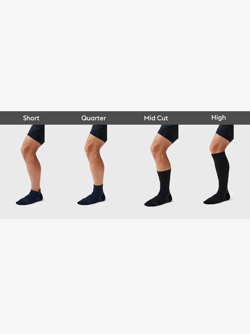 C3fit Arch Support Quarter Socks